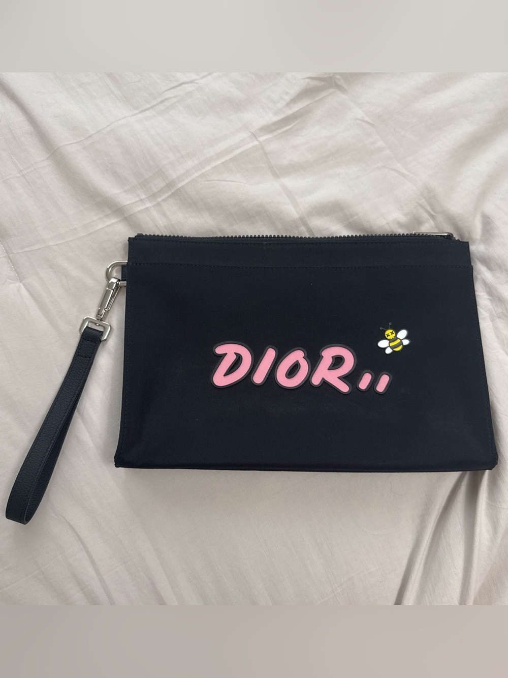 Authentic Dior x Kaws Pouch